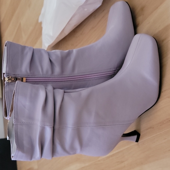 SHEIN | Shoes | Shein Purple Boots Sz 